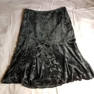 Ann Taylor A line silk-rayon mixed Skirt,6P